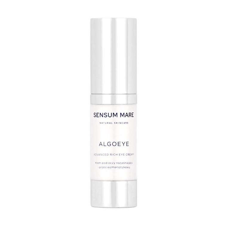 Sensum Mare, Algoeye, zaawansowany i bogaty krem pod oczy o działaniu przeciwzmarszczkowym, 15 ml