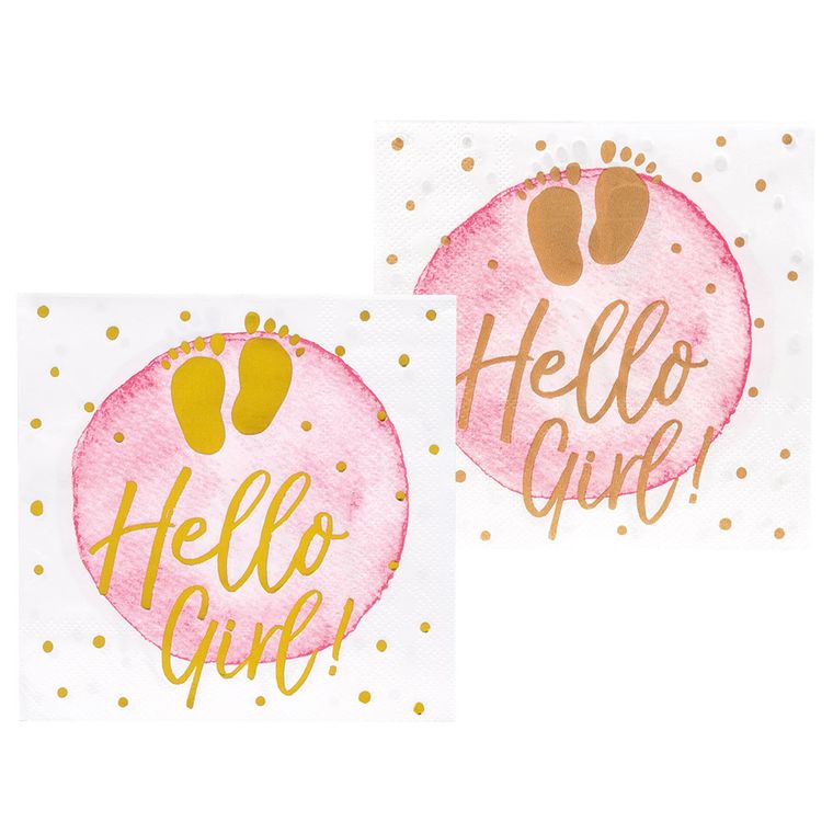 Serwetki, hello girl, 2 szt.