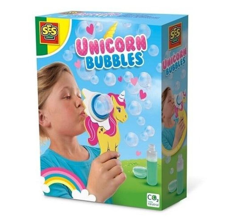 SES Creative, bańki mydlane, jednorożec