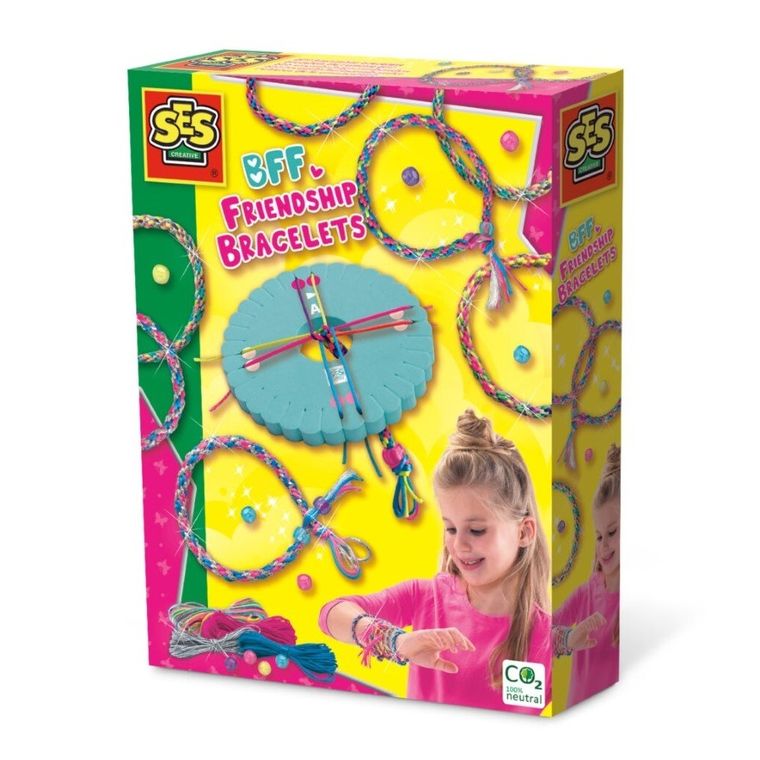 SES Creative, bransoletki przyjaźni, zestaw do tworzenia biżuterii