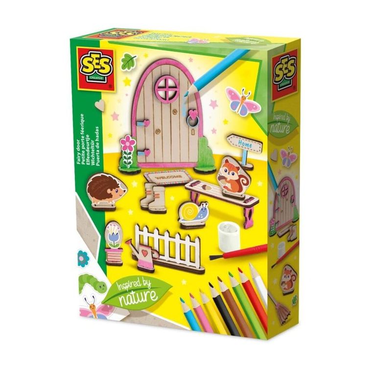 SES Creative, Drzwi wróżki do ozdabiania, zestaw kreatywny