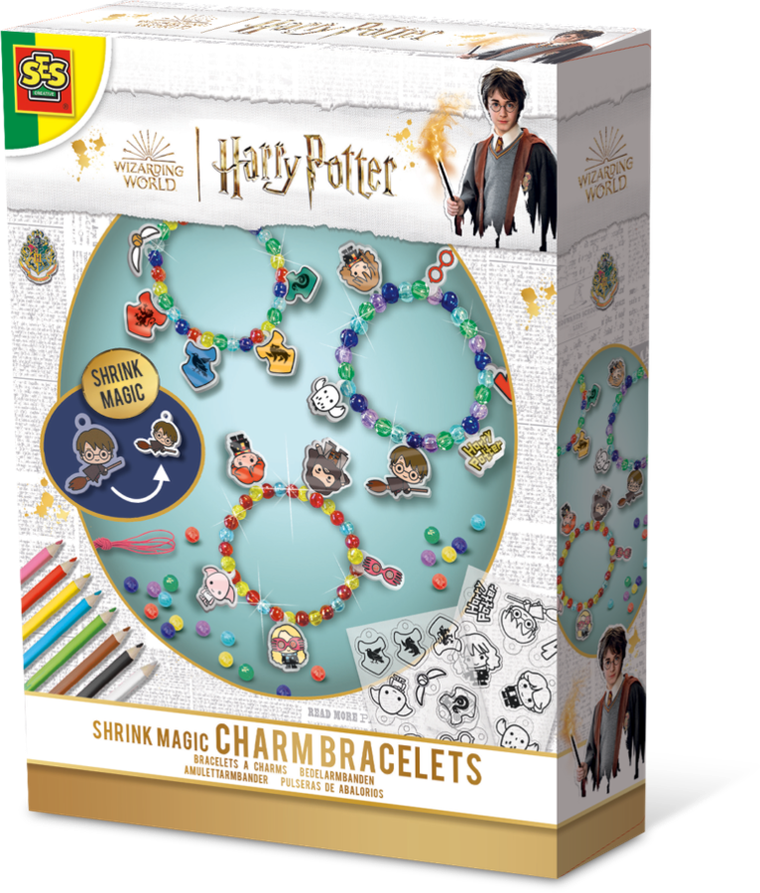 SES Creative, Harry Potter, magiczne bransoletki, zestaw kreatywny