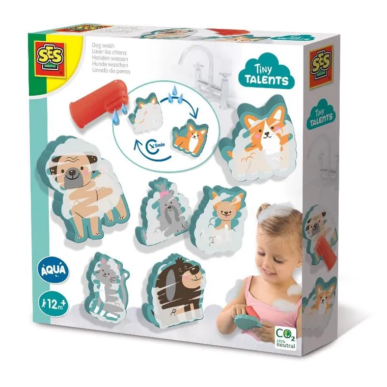 SES Creative, Kąpiel piesków, kreatywna zabawa