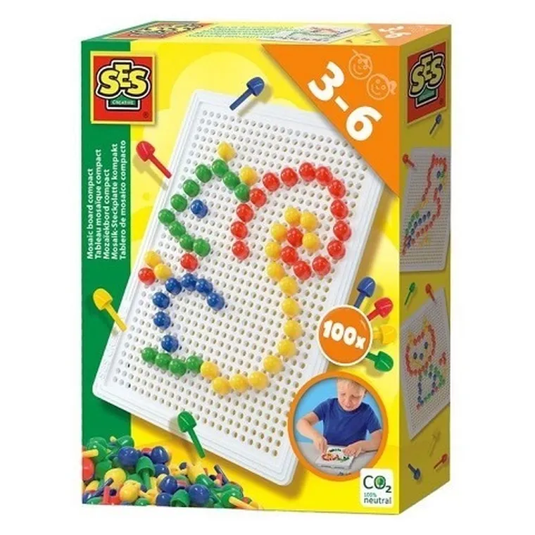 SES Creative, kompaktowa tablica mozaikowa, zestaw kreatywny