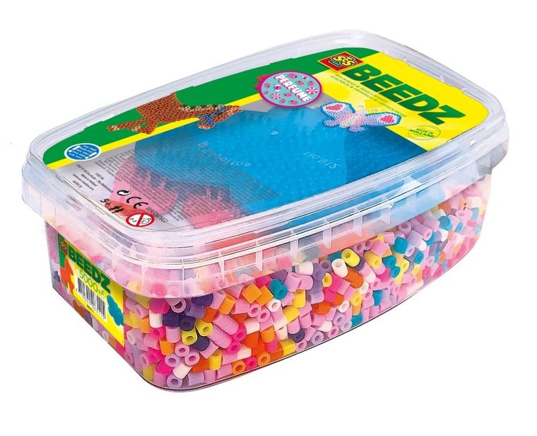 SES Creative, Koraliki do prasowanek, zapachowe, koń, motyl, 5000 szt.