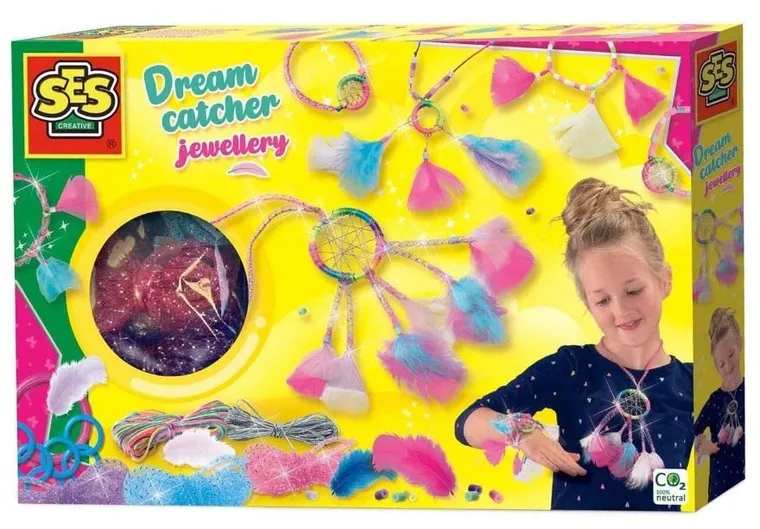SES Creative, Kreatywna zabawa, biżuteria łapacza snów
