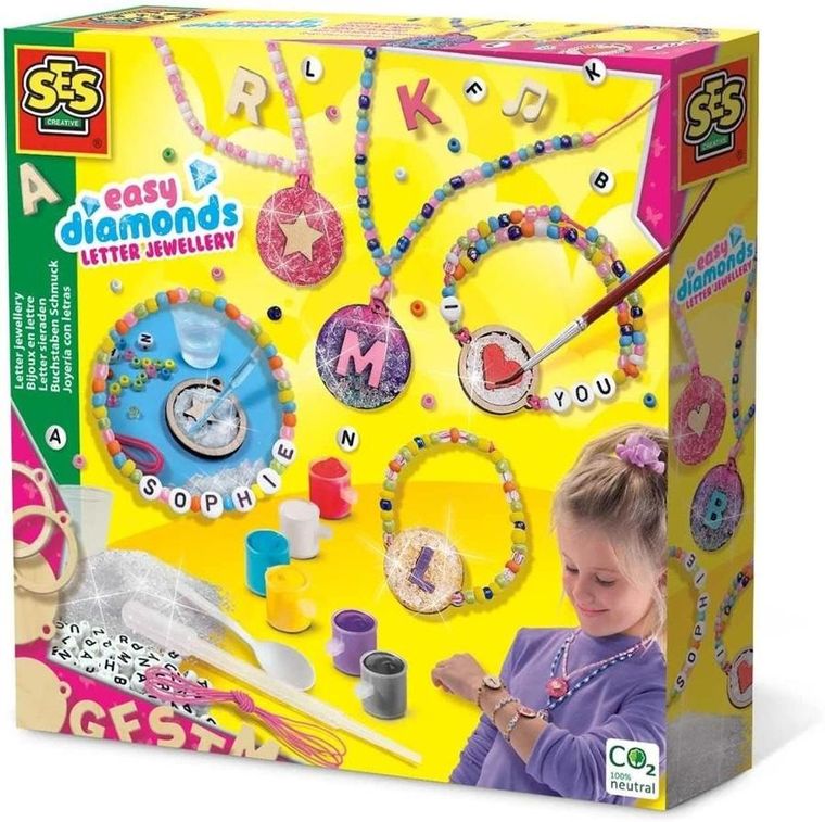 SES Creative, Kreatywna zabawa, biżuteria z literkami