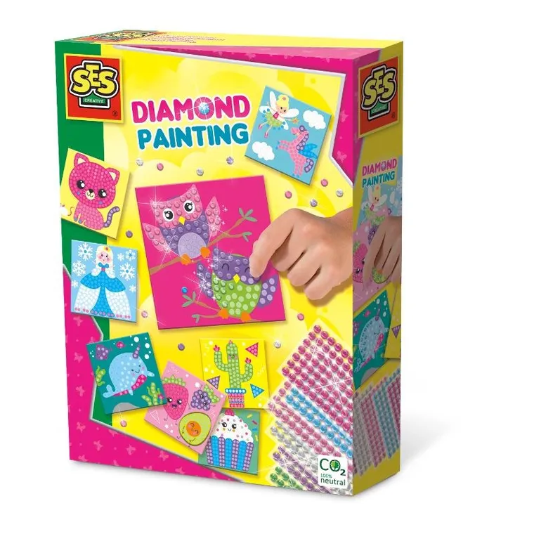 SES Creative, Kreatywna zabawa, Diamentowa kolorowanka