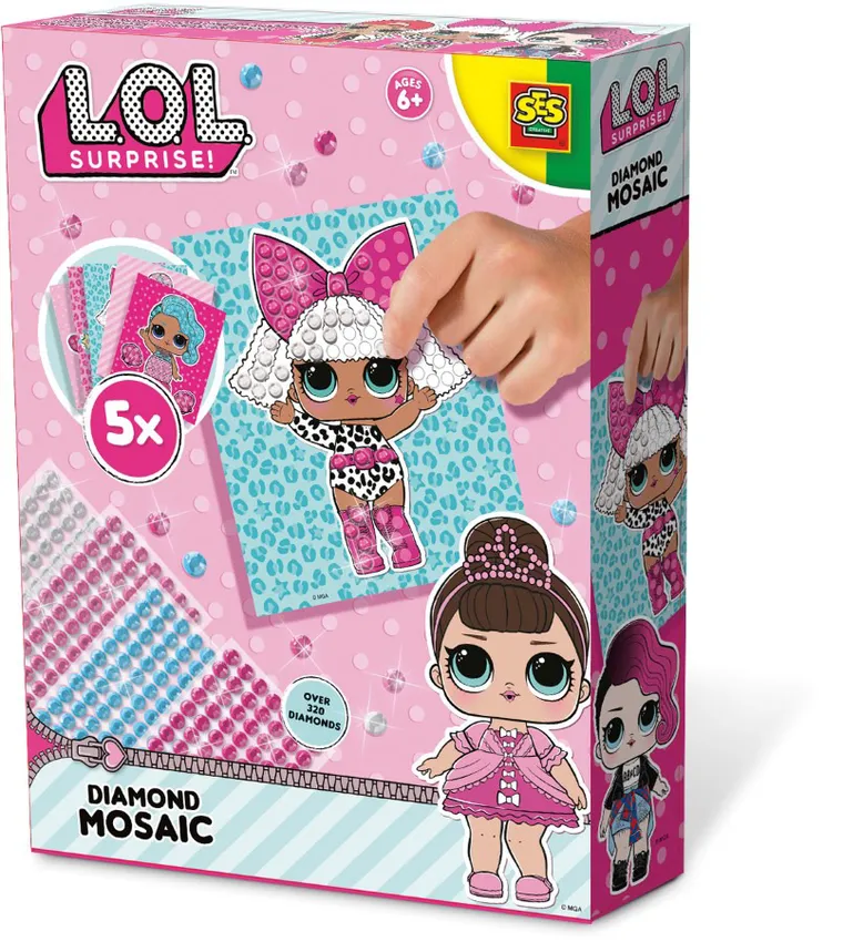 SES Creative, L.O.L. Surprise, diamentowa mozaika