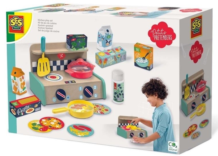 SES Creative, mini kuchnia, zestaw z akcesoriami