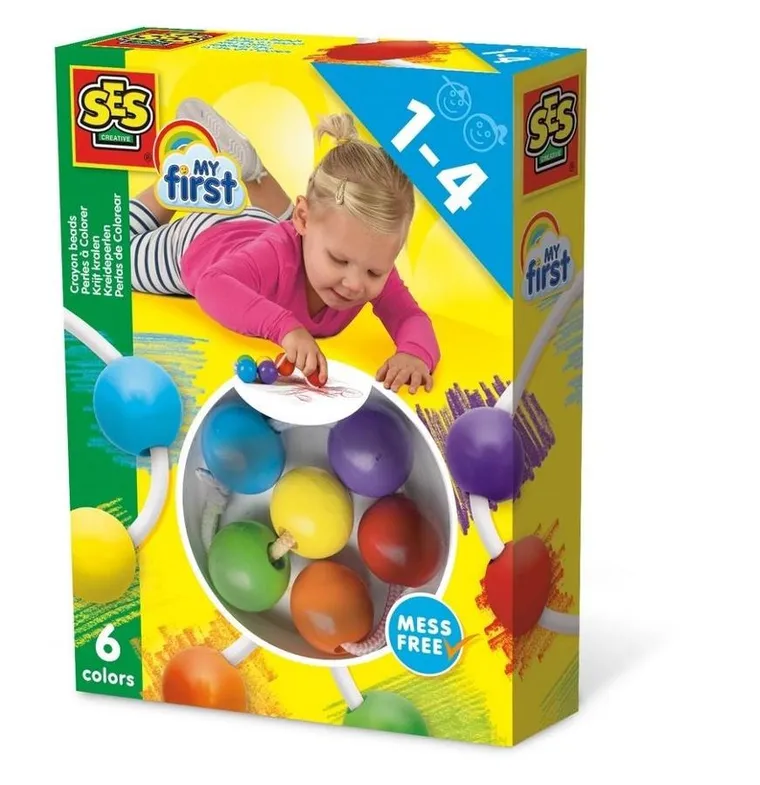SES Creative, moje pierwsze kredki, korale