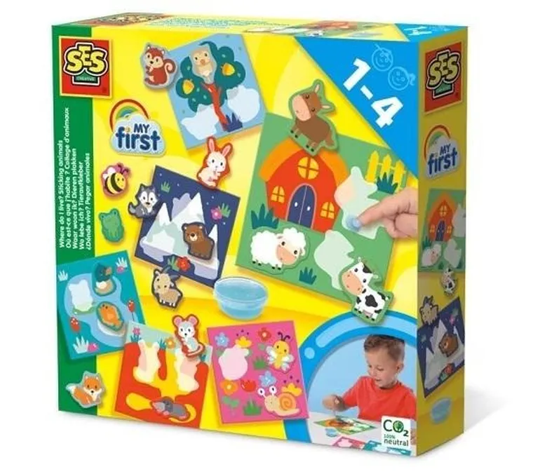 SES Creative, My first, Naklejki ze zwierzętami