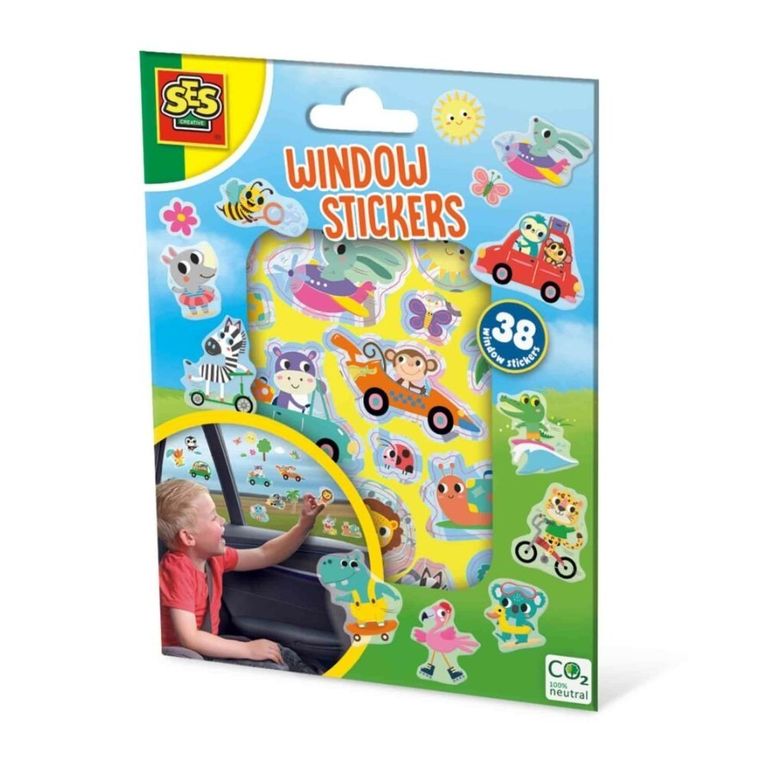SES Creative, Naklejki na szybę, 38 elementów