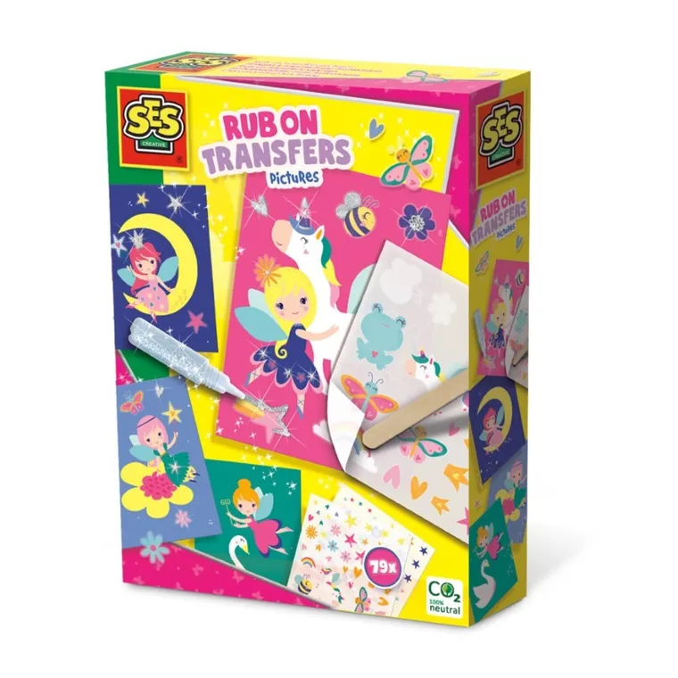 SES Creative, obrazki na kalce, zestaw kreatywny