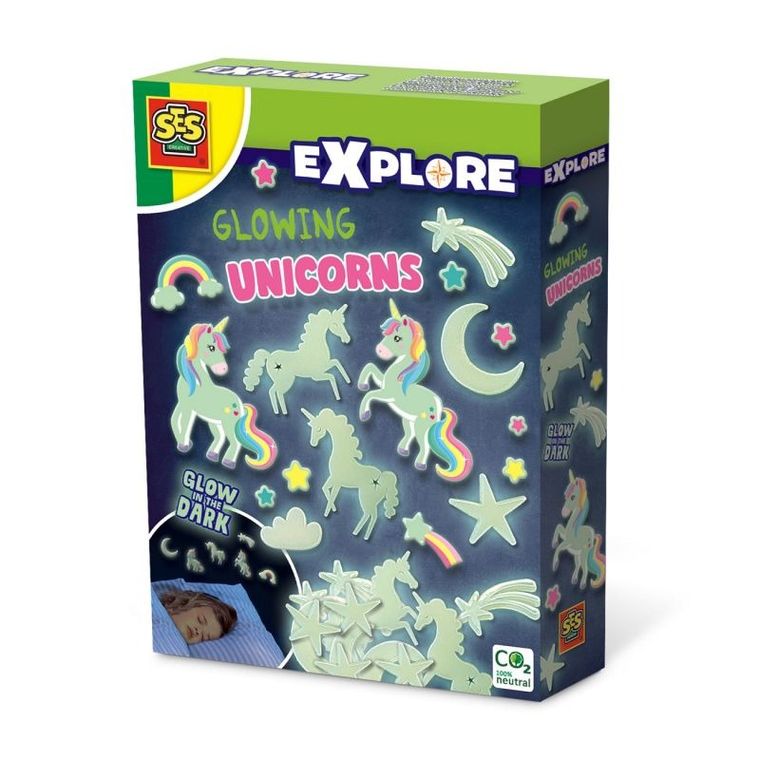 SES Creative, świecące w nocy jednorożce