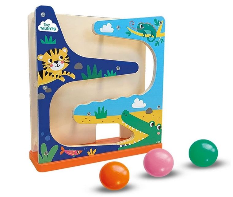 SES Creative, tor krokodyl z drewnianą piłką