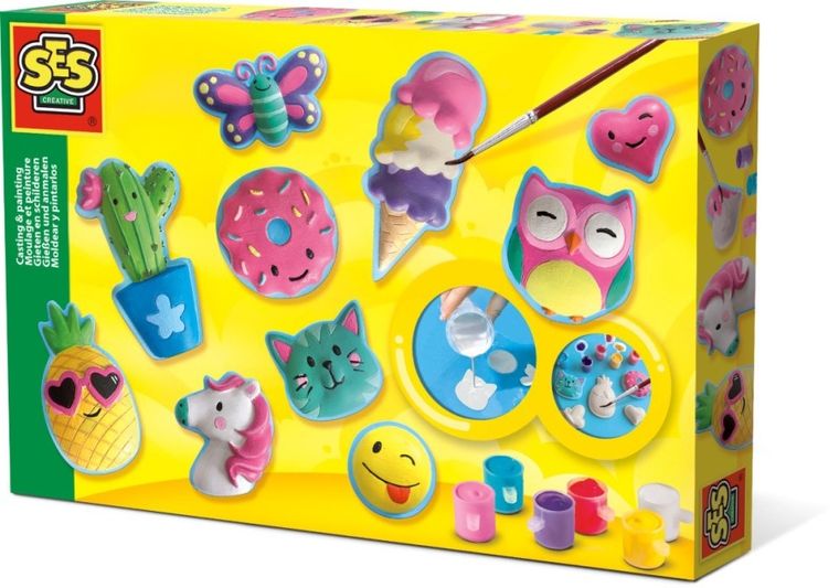 SES Creative, wesołe figurki, odlew gipsowy