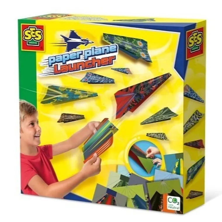 SES Creative, wyrzutnia papierowych samolotów