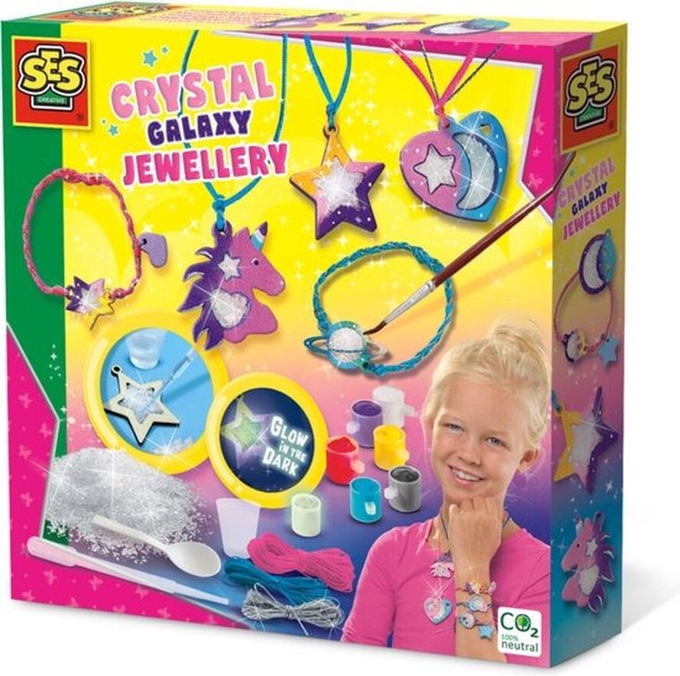SES Creative, zestaw do tworzenia biżuterii z kryształami