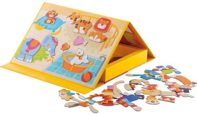 Sevi, Magnetyczna książka, Cyrk, zestaw do zabawy, 45 elementów