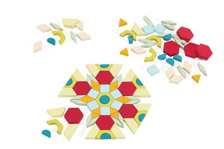 Sevi, Mozaika z kostkami, 125 elementów