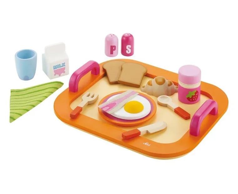 Sevi, taca śniadaniowa, zabawka drewniana