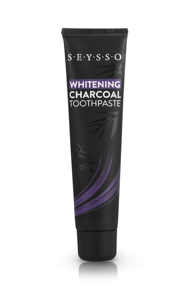 Seysso, Carbon, wybielająca pasta do zębów z aktywnym węglem, 75 ml