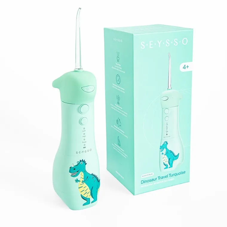 Seysso Kids, Dinosaur, irygator dla dzieci, turquoise 4+