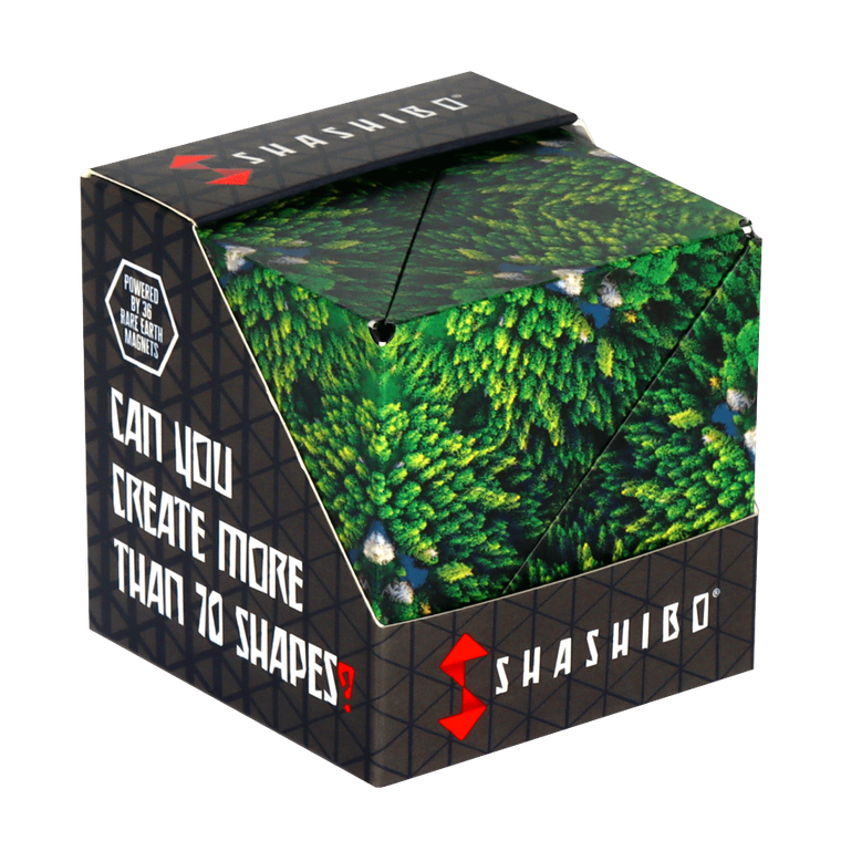 Shashibo, kostka magnetyczna, łamigłówka, Forest