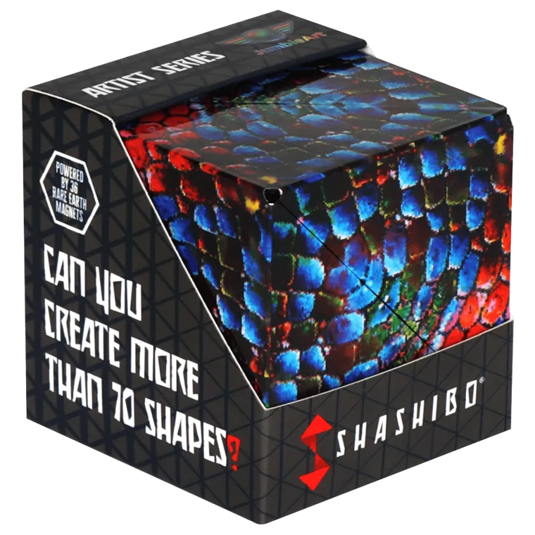 Shashibo, kostka magnetyczna, łamigłówka, The Chameleon