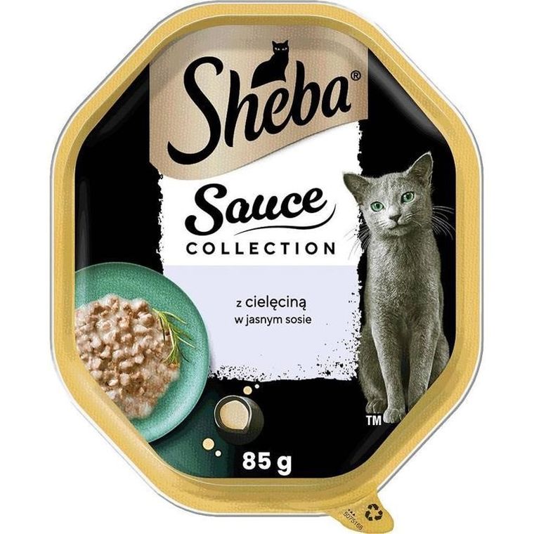 Sheba, mokra karma dla kota, cielęcina w sosie, 85g