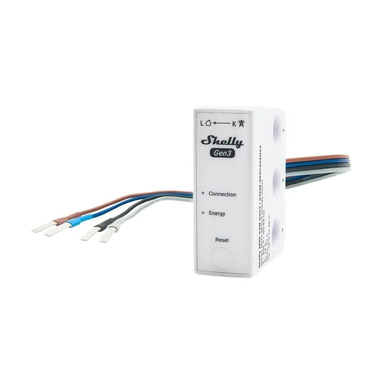 Shelly, 3EM-63W Gen3, kompaktowy licznik energii