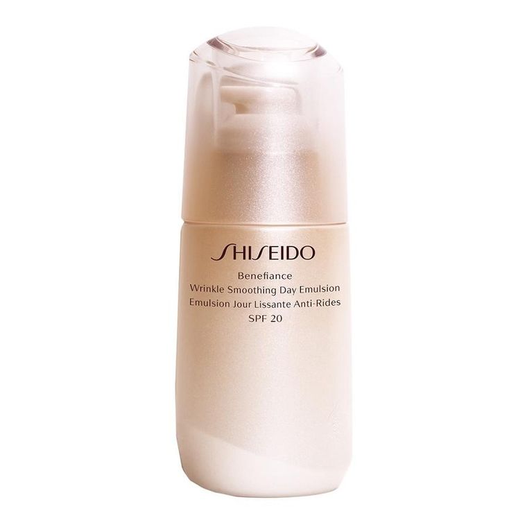 Shiseido, Benefiance Wrinkle Smoothing Day Emulsion SPF20, emulsja wygładzająca zmarszczki na dzień, 75 ml