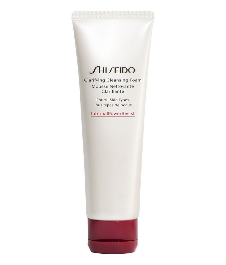 Shiseido, Clarifying Cleansing Foam, oczyszczająca pianka do wszystkich rodzajów skóry, 125 ml