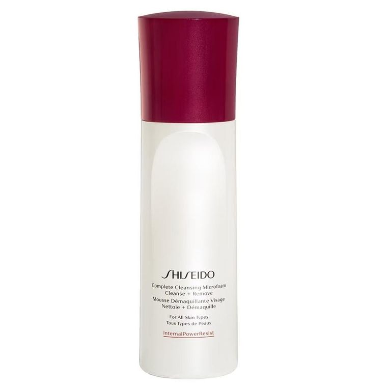Shiseido, Complete Cleansing MicroFoam, pianka nawilżająco-oczyszczająca do twarzy, 180 ml