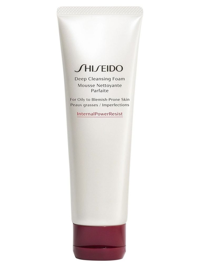 Shiseido, Deep Cleansing Foam, głęboko oczyszczająca pianka do cery tłustej i skłonnej do niedoskonałości, 125 ml