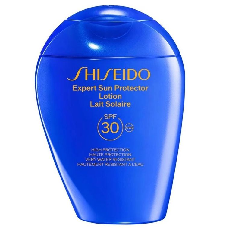 Shiseido, Expert Sun Protector Lotion SPF30, mleczko do opalania do twarzy i ciała, 150 ml