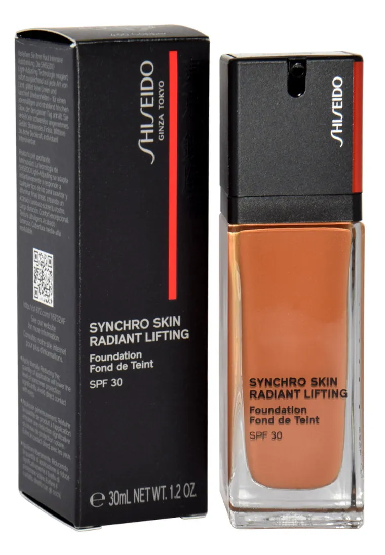 Shiseido, Synchro Skin Radiant Lifting Foundation, liftingujący podkład do twarzy, 450, 30 ml