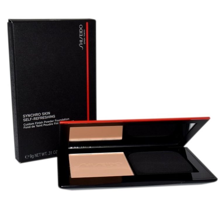 Shiseido, Synchro Skin Self Refreshing Custom Finish Powder Foundation, podkład w pudrze, nr 160, 9g