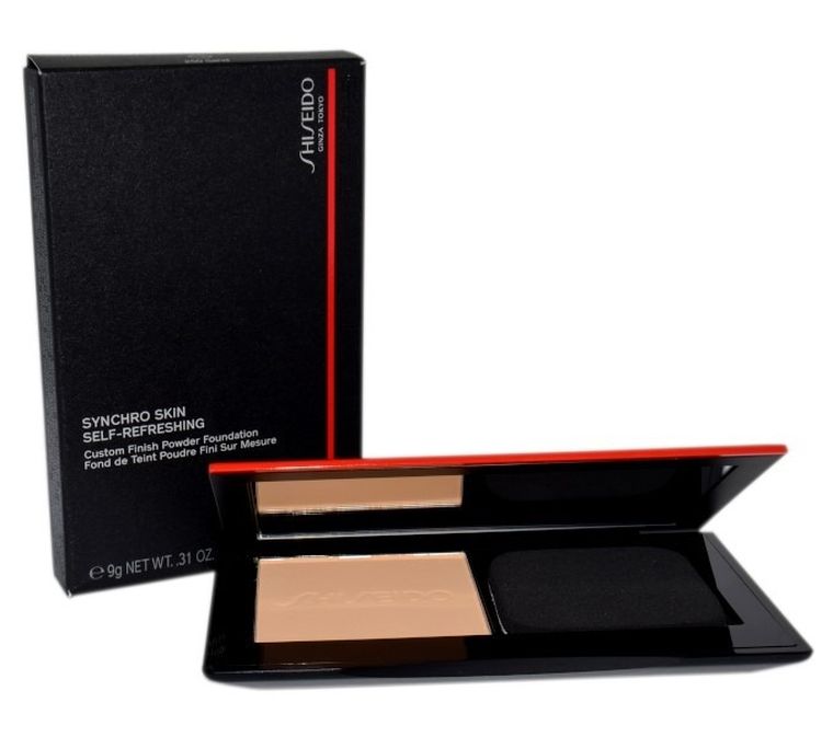 Shiseido, Synchro Skin Self Refreshing Custom Finish Powder Foundation, podkład w pudrze, nr 250, 9g