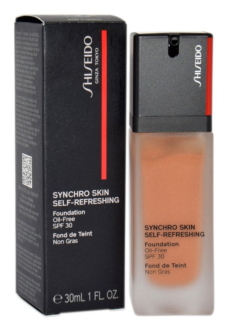 Shiseido, Synchro Skin Self-Refreshing Foundation, podkład, SPF 30, 450 Copper, 30 ml