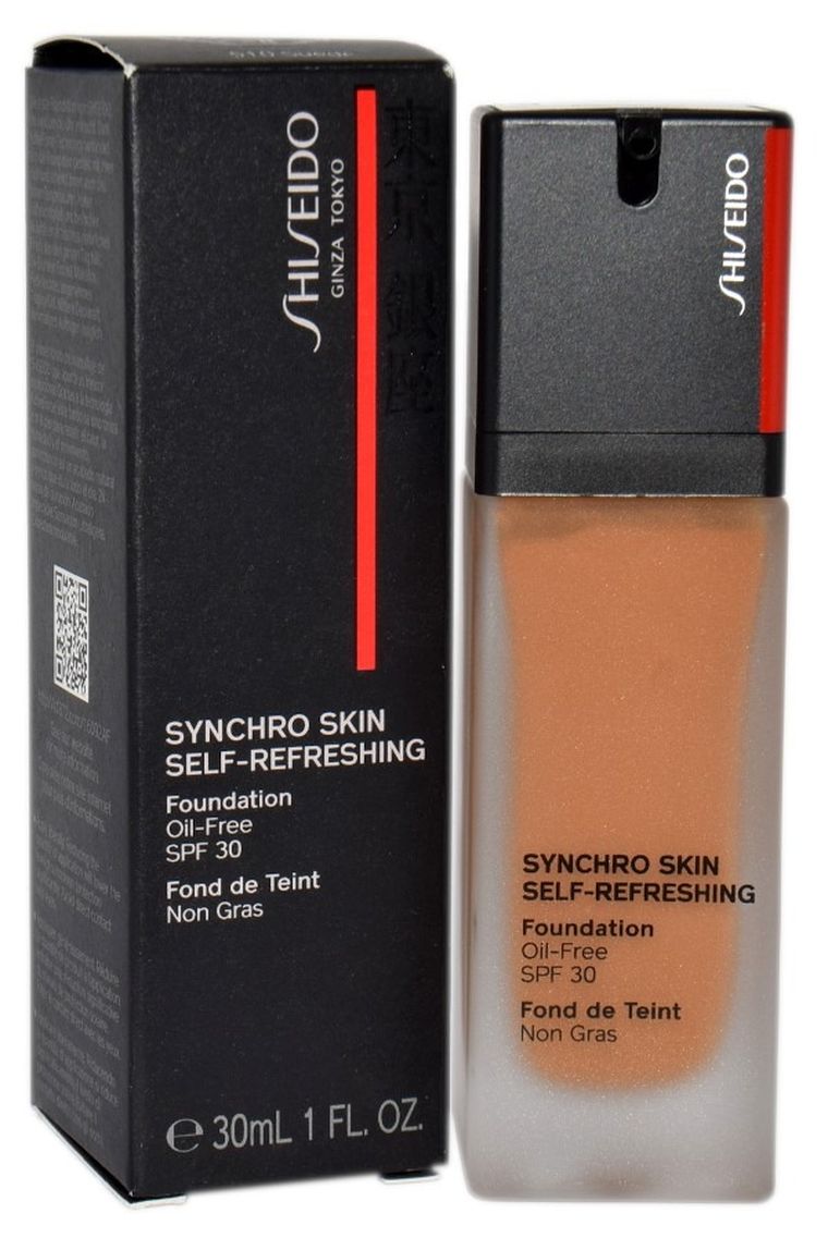 Shiseido, Synchro Skin Self-Refreshing Foundation, podkład, SPF 30, 510 Suede, 30 ml