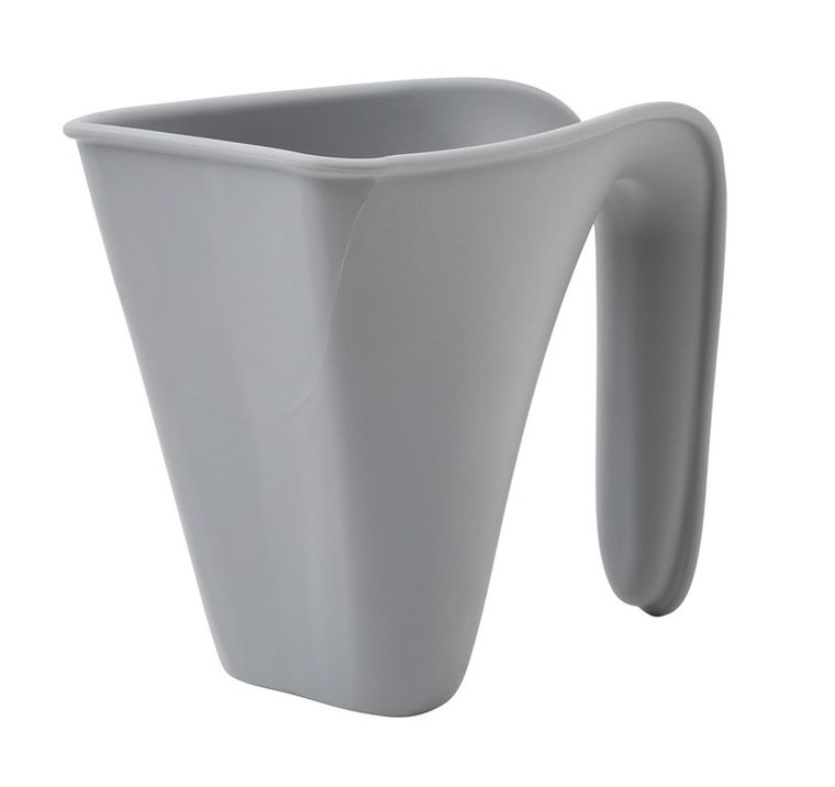 Shnuggle, kubek do mycia głowy dziecka, pebble grey