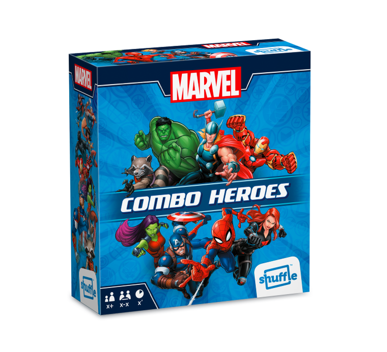 Shuffle, Marvel, Combo Heroes, gra karciana