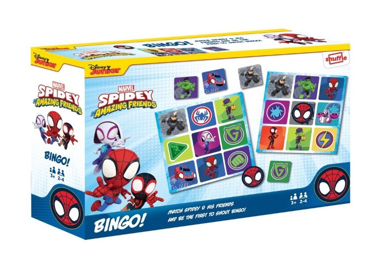 Shuffle, Spidey i super-kumple, Bingo, gra familijna