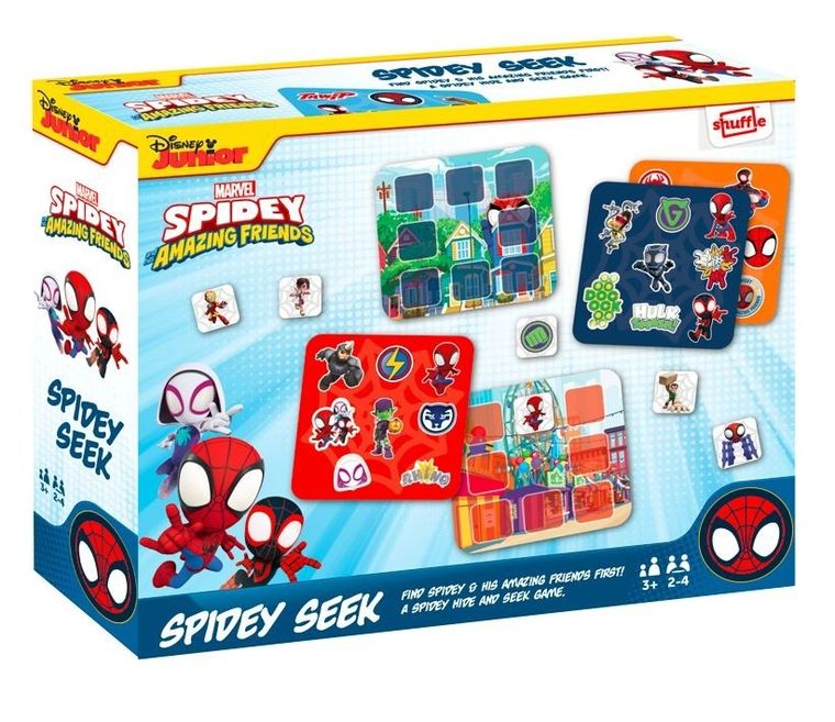 Shuffle, Spidey i super-kumple, Seek, gra familijna