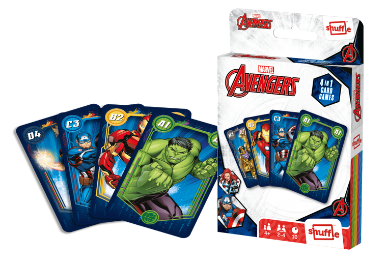 Shuffle, The Avengers, gra karciana 4w1