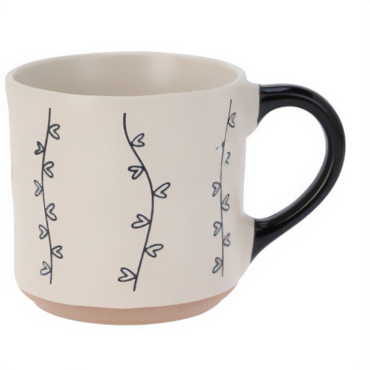 Siaki, ceramiczny kubek z uchem, 350 ml