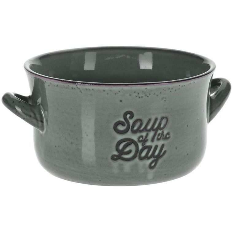 Siaki Collection, miska ceramiczna, zielona, 650 ml