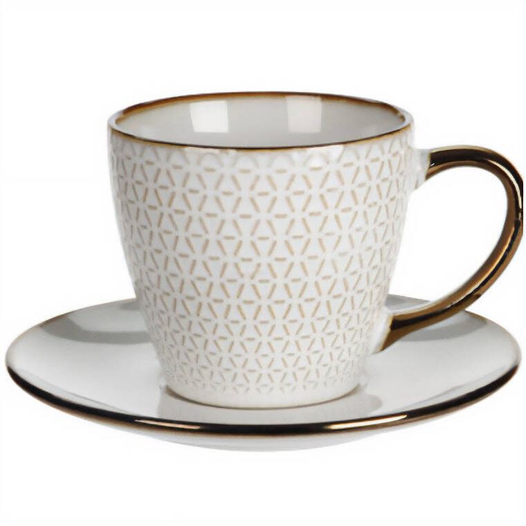 Siaki, Dune, filiżanka ze spodkiem do kawy, herbaty, 210 ml